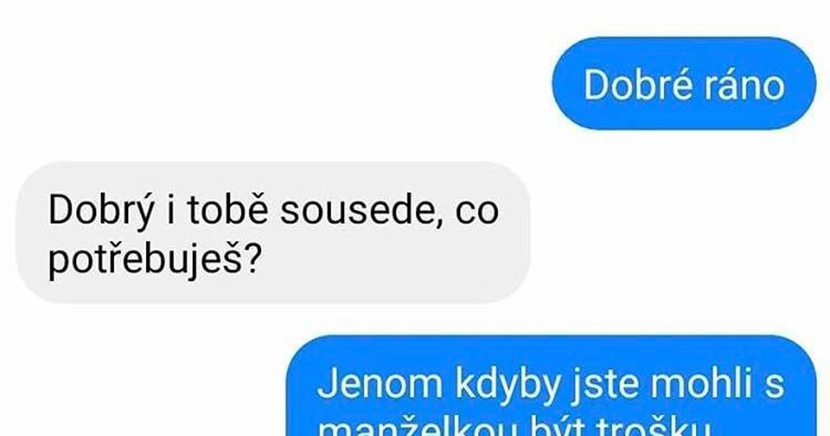 Ako komu dobré ránko