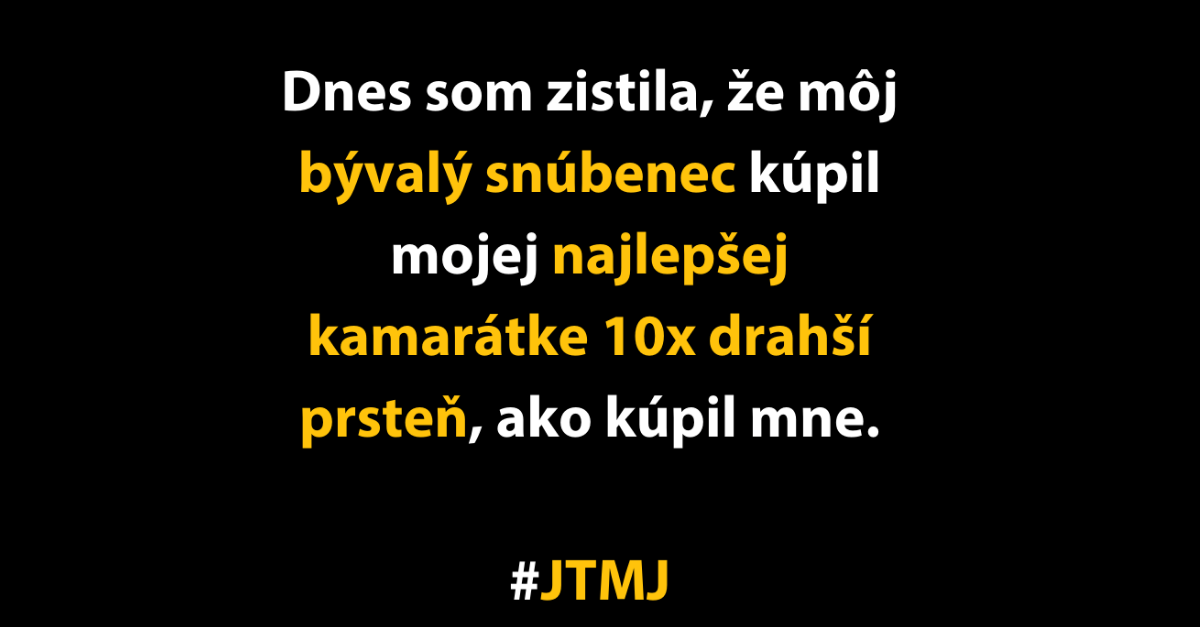 JTMJ: Príbehy, ktoré píše sám život #34