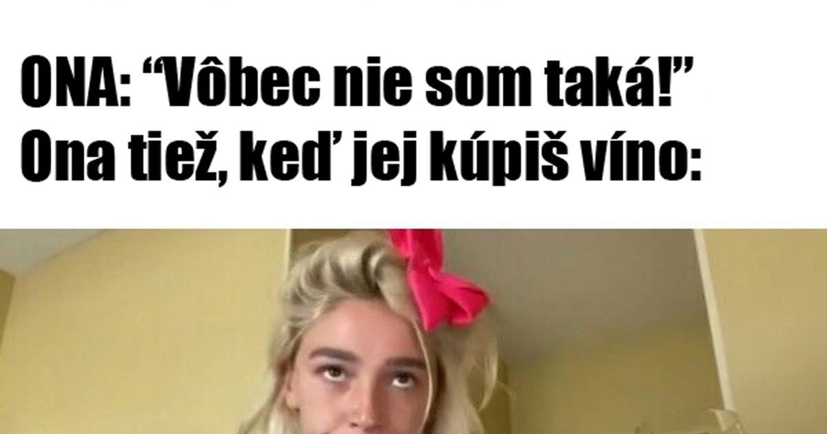 Ona taká nie je