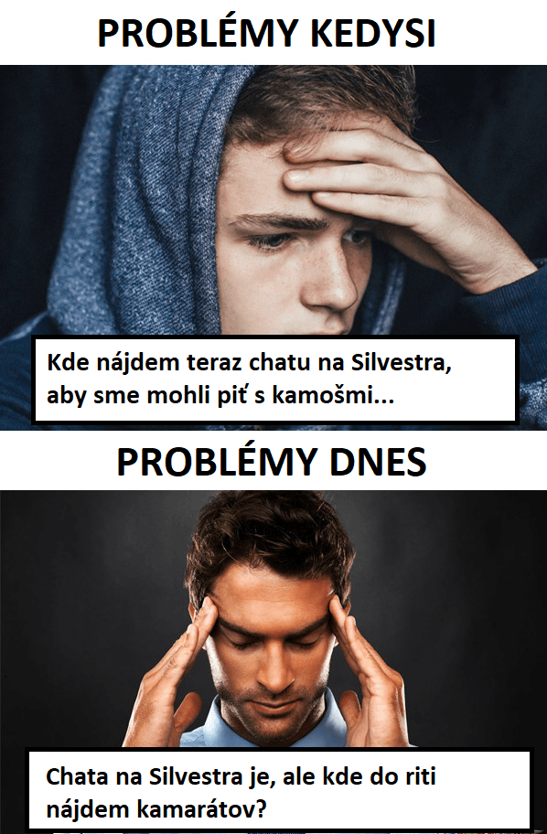 Problémy kedysi vs. dnes