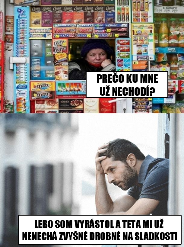Teta zo stánku