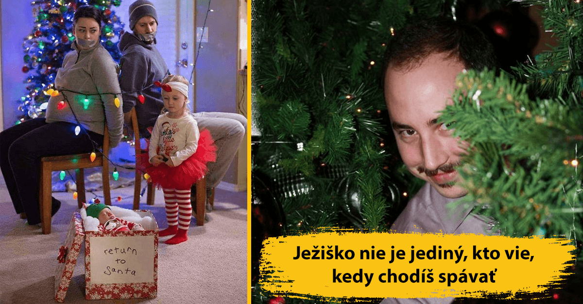 17 zábavných a zároveň neobyčajných vianočných pohľadníc