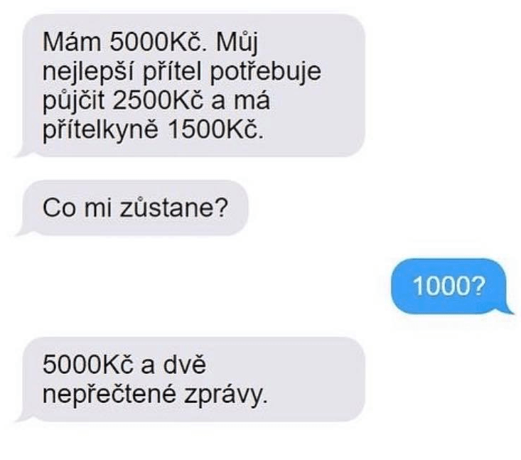 Takýto prepočet sa mi páči