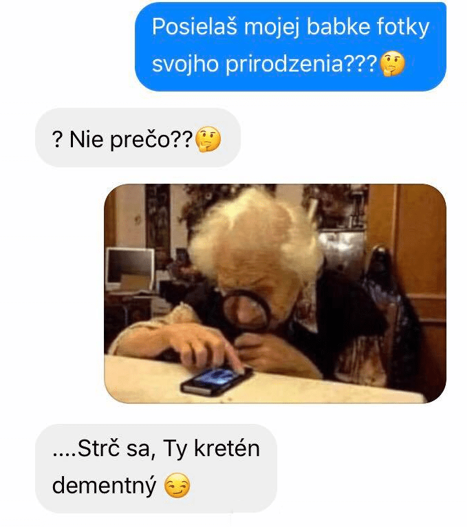 Si ty normálny???