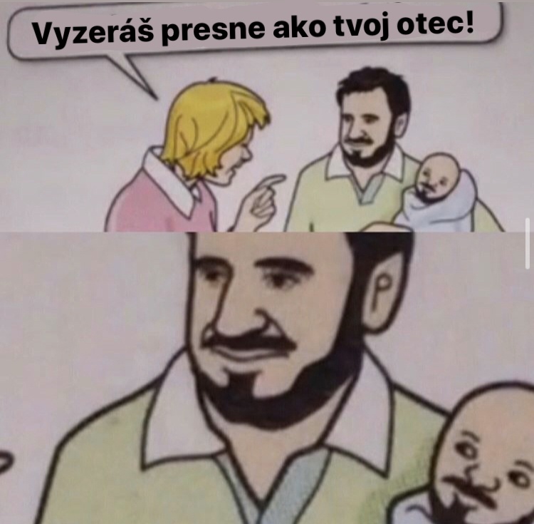 Aký otec taký syn!