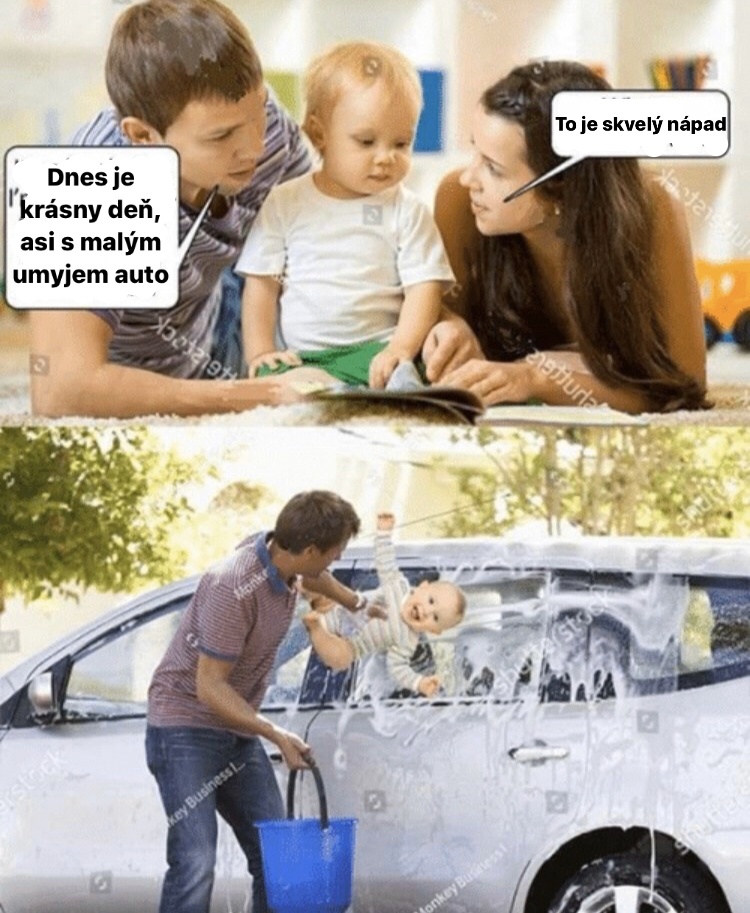 Príkladný otecko, fakt!