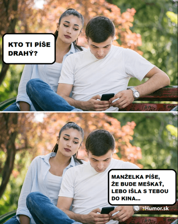 Kto že ti píše?