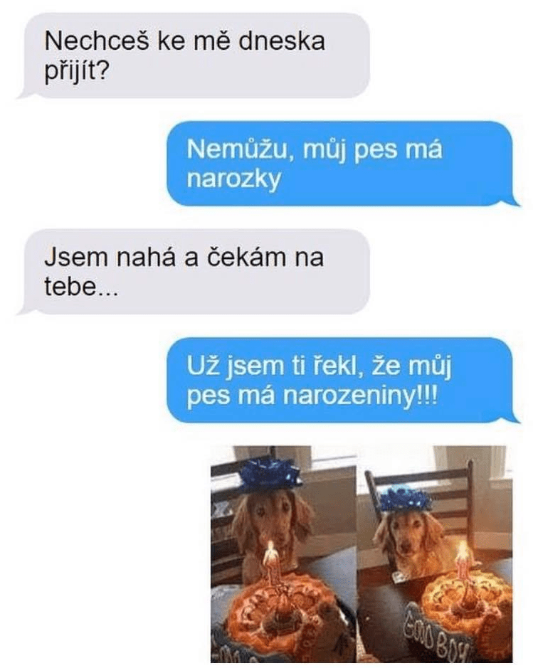 Prepáč, nemôžem prísť