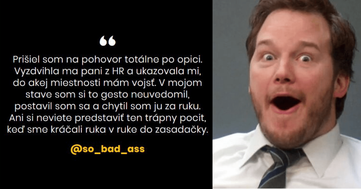 Najtrápnejšie príbehy z pohovorov, ktoré si je len ťažké predstaviť