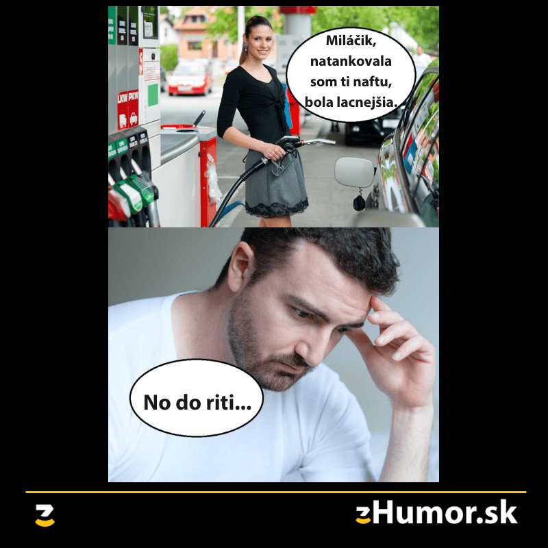 Keď žena tankuje