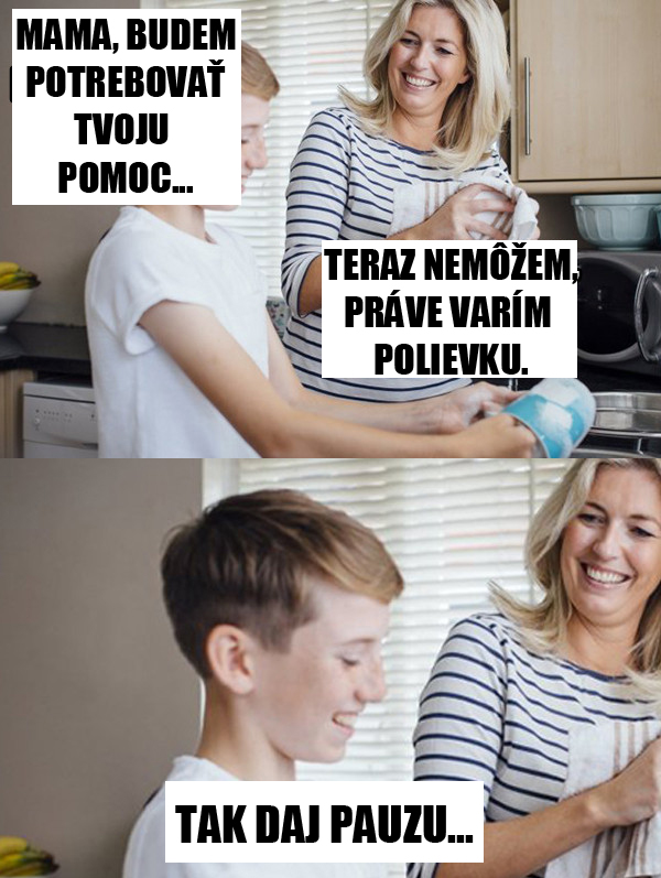 Šach mat, milá mama!