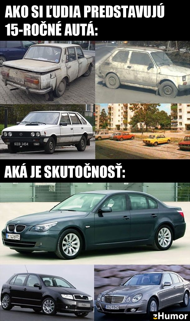 15-ročné auto – predstava vs. skutočnosť