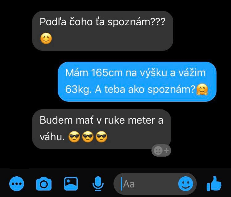 Ako sa spoznáme? Vtipná sms konverzácia