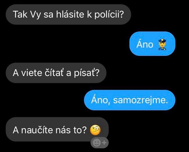 Chcem byť policajtom