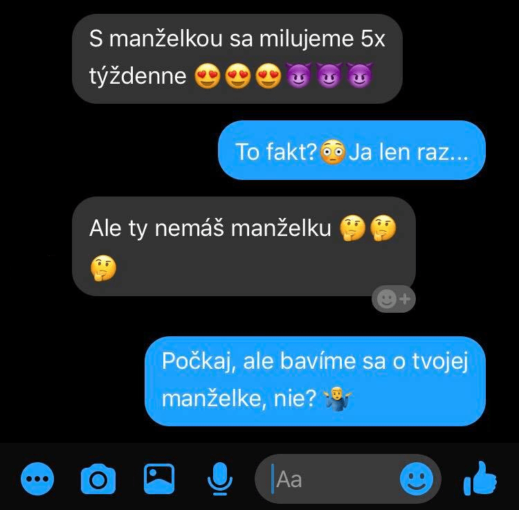 Keď si chlapi medzi sebou porovnávajú výkony