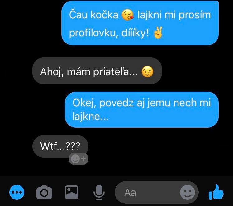 Lajkni mi profilovku