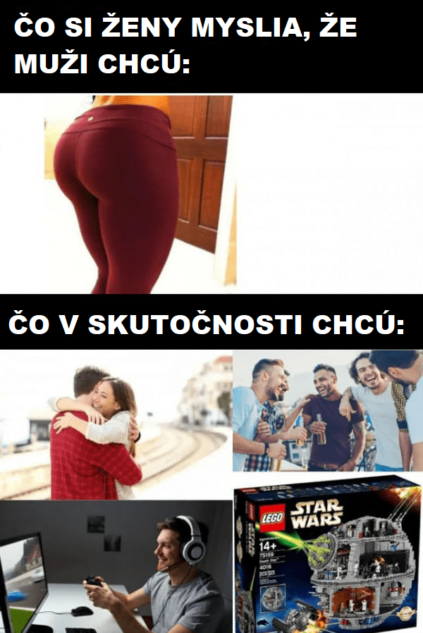 Po čom muži túžia