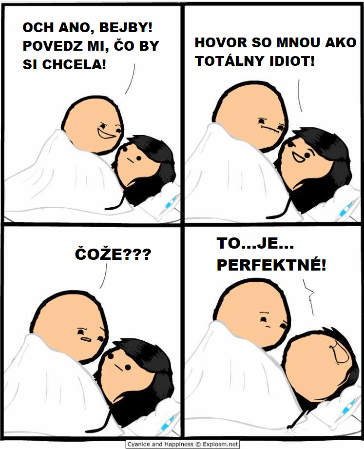 V posteli