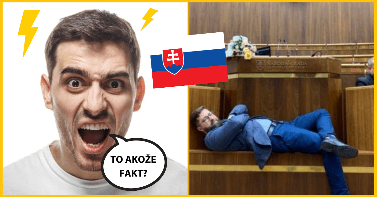 Na internete sa objavil inzerát nahnevaného Slováka, v ktorom si robí srandu z poslancov a dianí v parlamente
