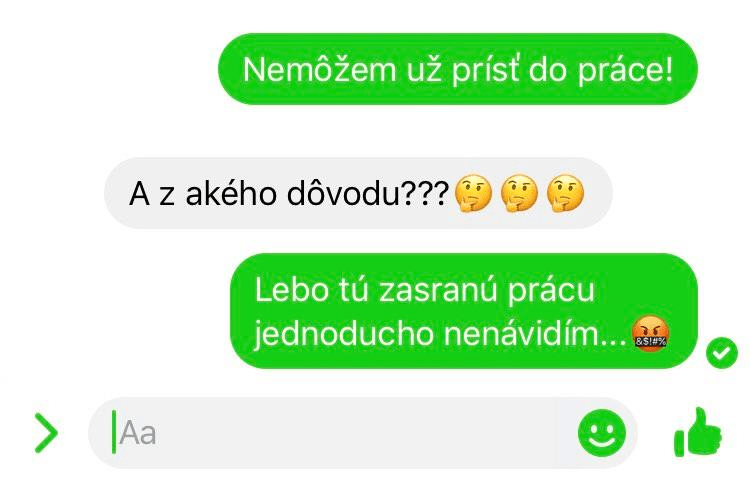 Ach, výhovorky výhovorky