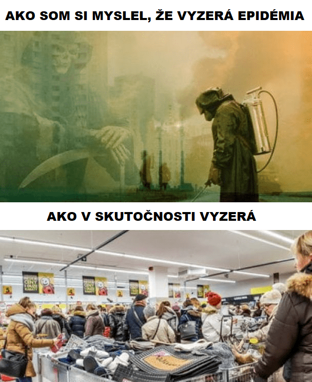 Epidémia – predstava vs. skutočnosť