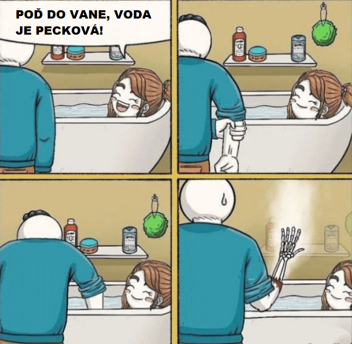 Ženy a voda vo vani su taká malá záhada