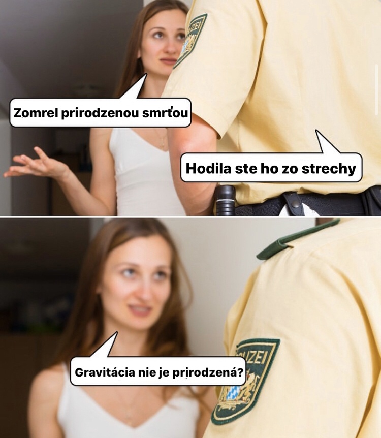 A to nie je prirodzené?!