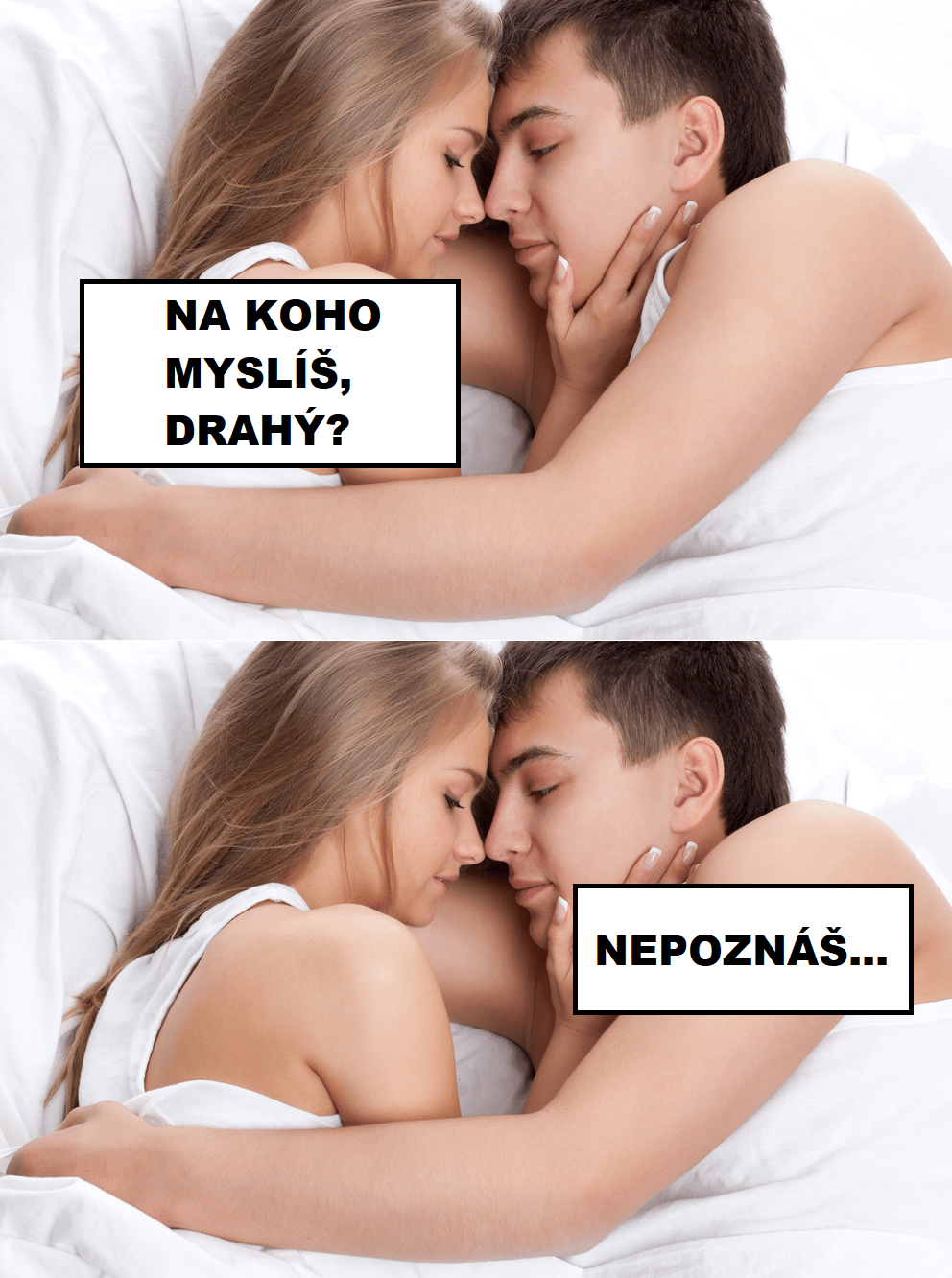 Na koho myslíš?