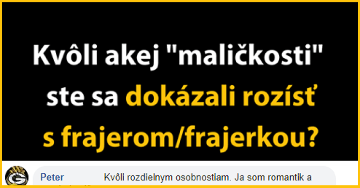 Drobnosti, kvôli ktorým stroskotali vzťahy – príbehy zo života ľudí č.3