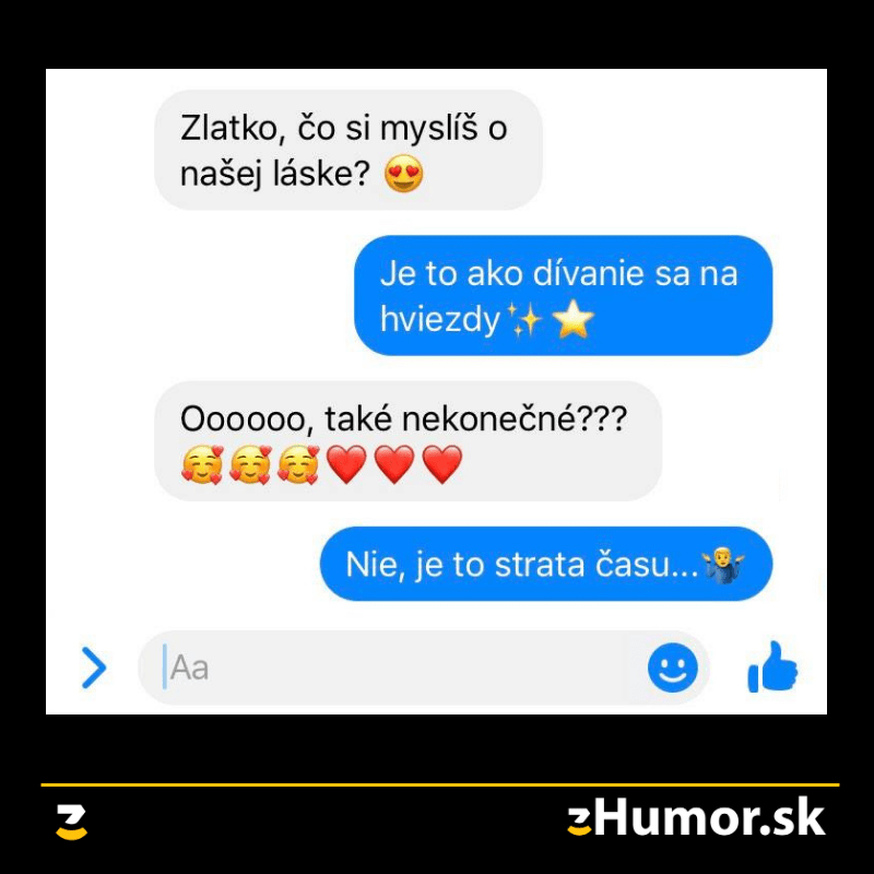 Ako vnímam našu lásku
