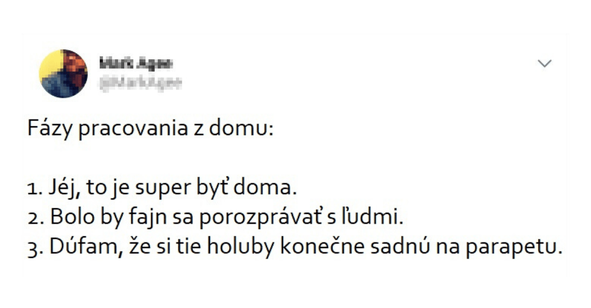 8 tweetov, s ktorými sa možno stotožníš, ak práve pracuješ z domu
