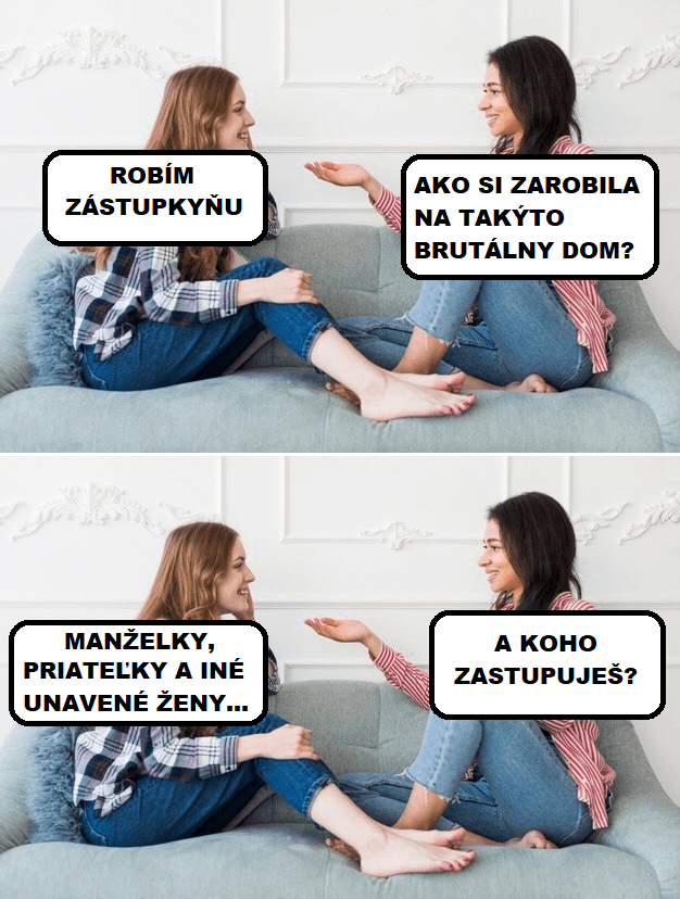 Som zástupkyňa
