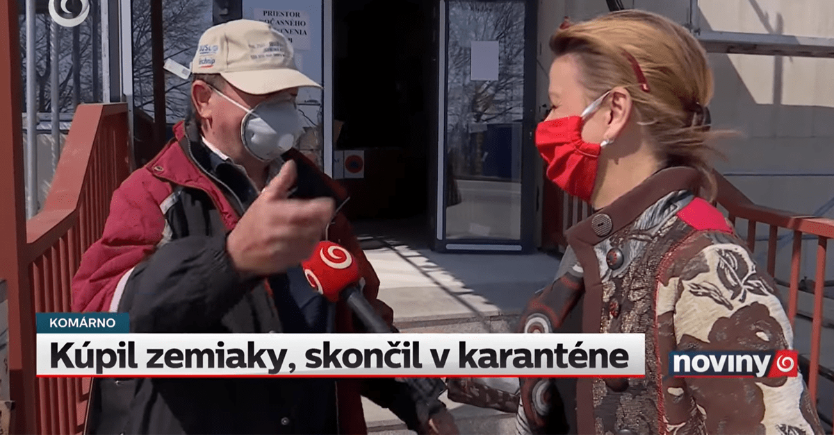 Slovák išiel peši do Maďarska nakúpiť zemiaky, teraz musí ísť do karantény. Manželka vraj bude rada