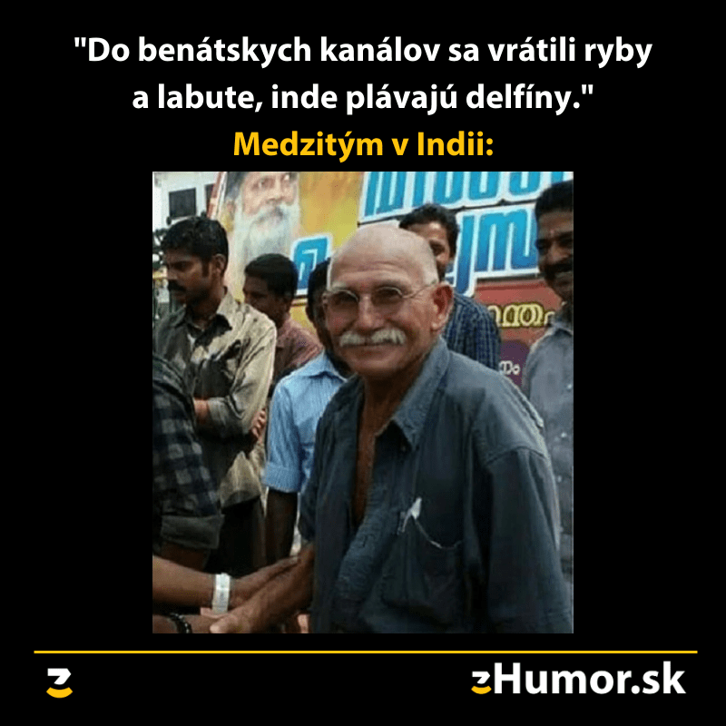 Medzitým v Indii