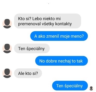 No predsa ten špeciálny