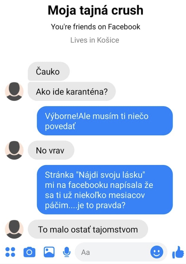 To malo ostať tajomstvom
