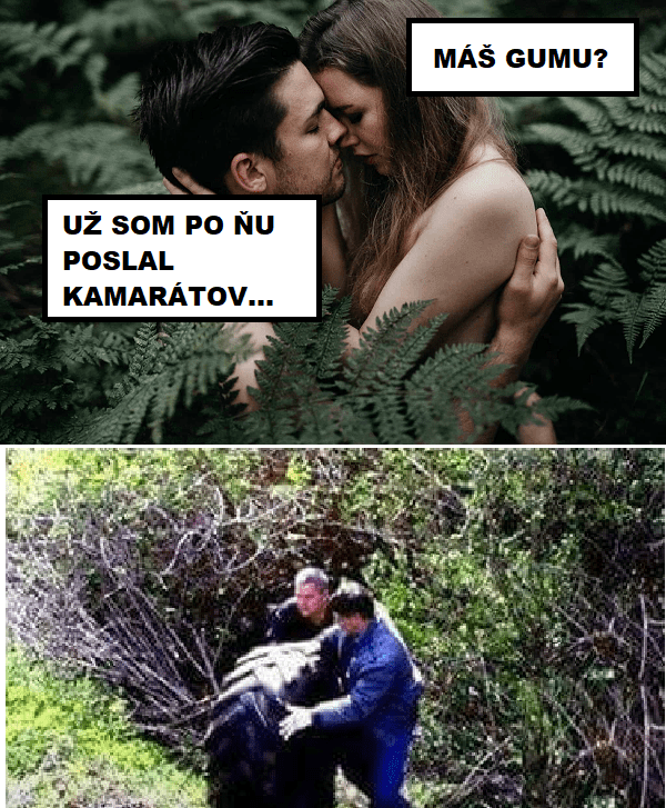 Milovanie v lese