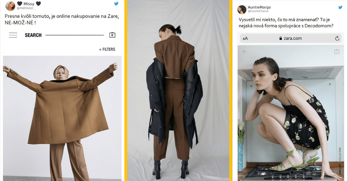 Zara prišla na výborný spôsob, ako (ne)podporiť online predaj – fotkami zmetie zákazníka tak, až si výrobok musí kúpiť