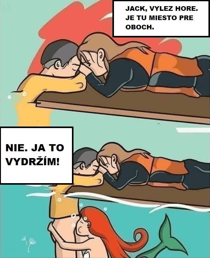 Skutočná príčina Jackovej smrti v Titanicu