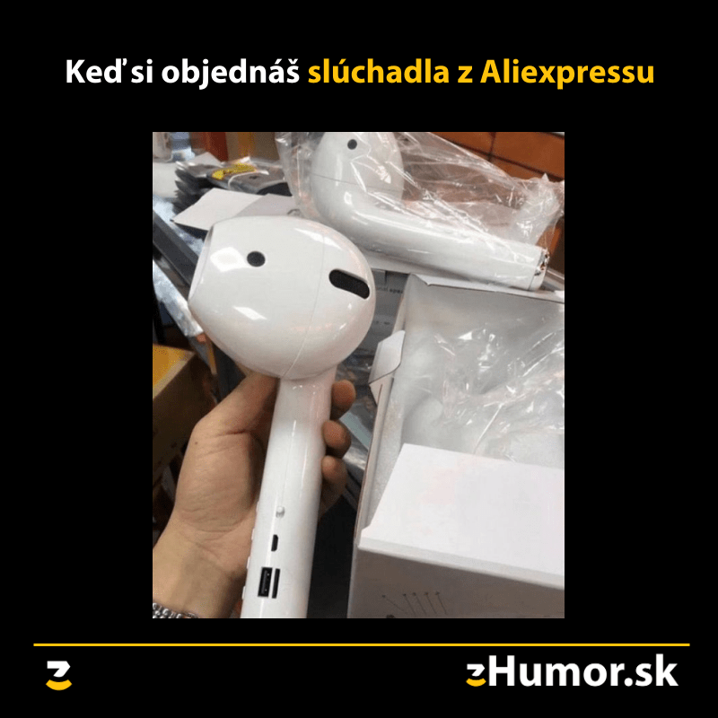 Zásielka z Aliexpressu