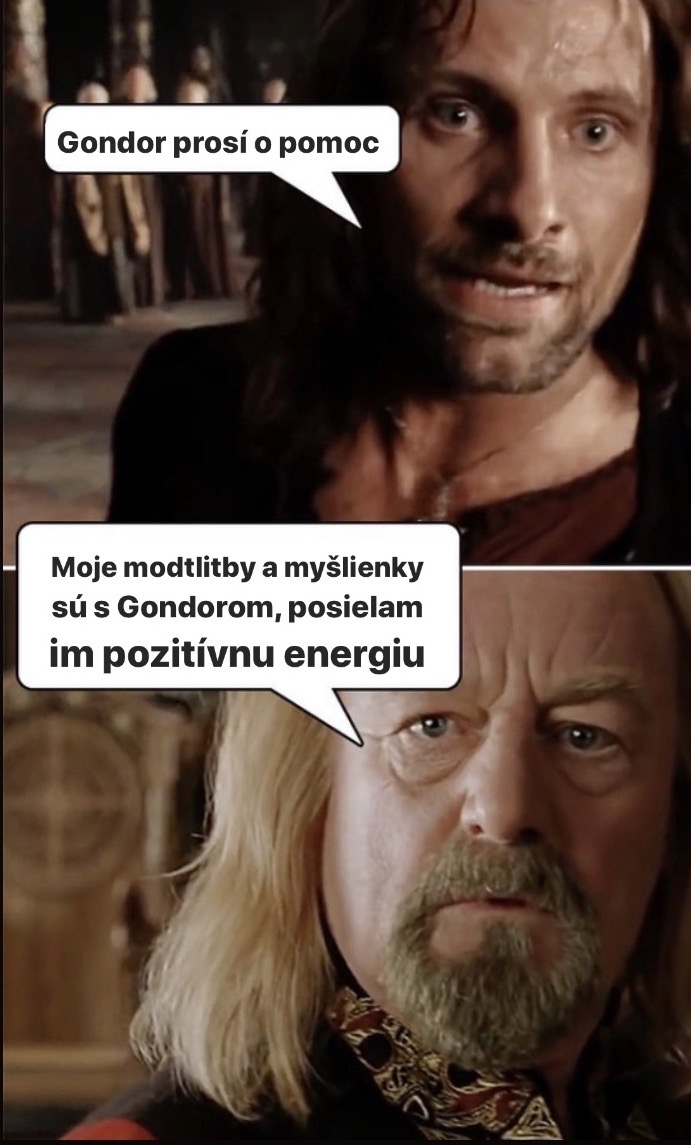 Prosia nás o podporu!