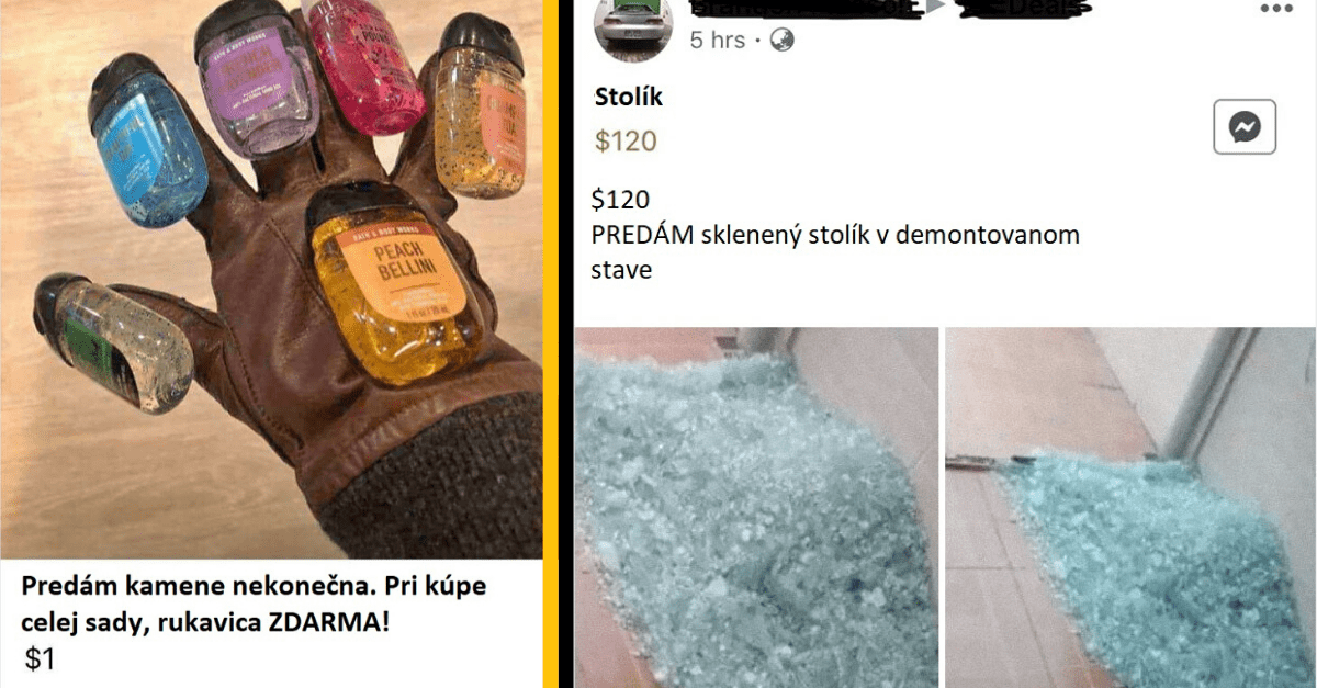 10 inzerátov, pri ktorých si hneď povieš: „TO MUSÍM MAŤ!“