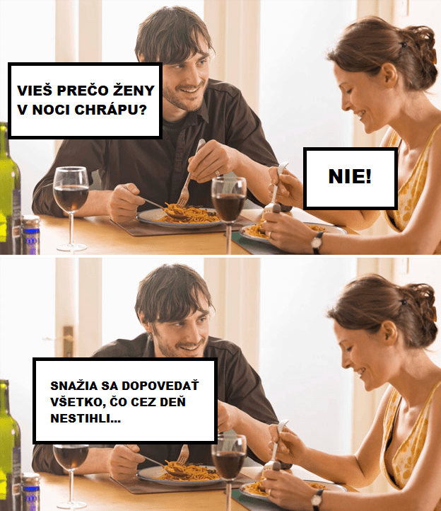 Prečo ženy chrápu