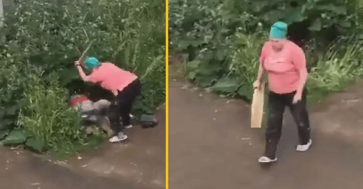 Zaľúbenci si to rozdávali na verejnosti. Poriadok s nimi urobila až staršia žena, keď ich dobila drevenou doskou