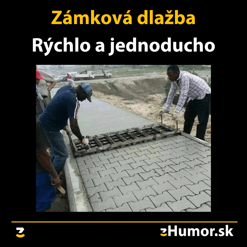 Zámková dlažba
