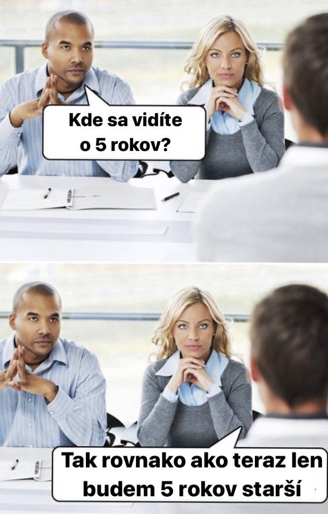Presne tak sa vidím