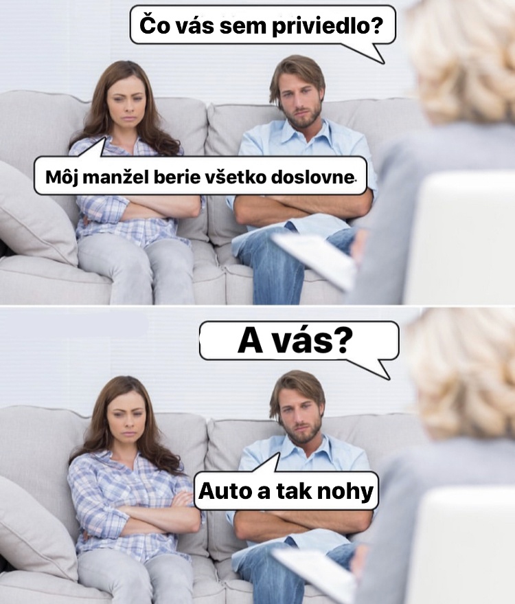 Všetko doslovne…