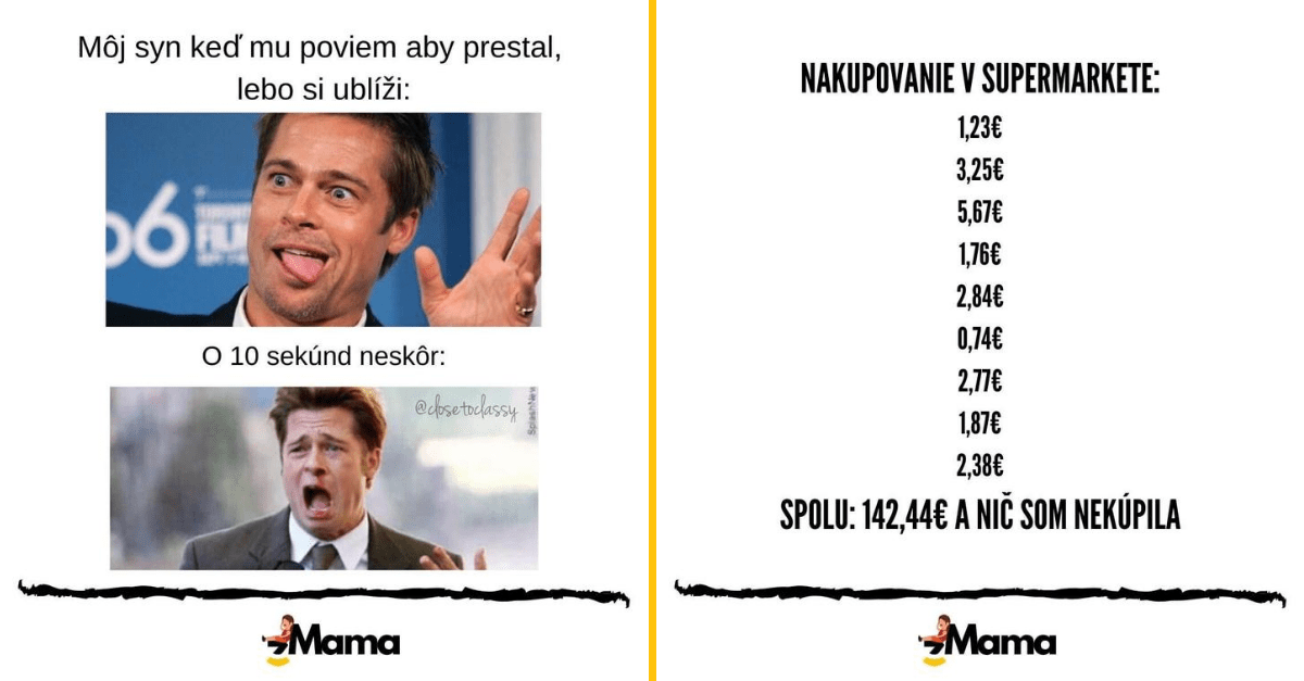 Trochu humoru (nie)len pre mamičky #14: Pes vs. dieťa alebo ako vyzerá nakupovanie