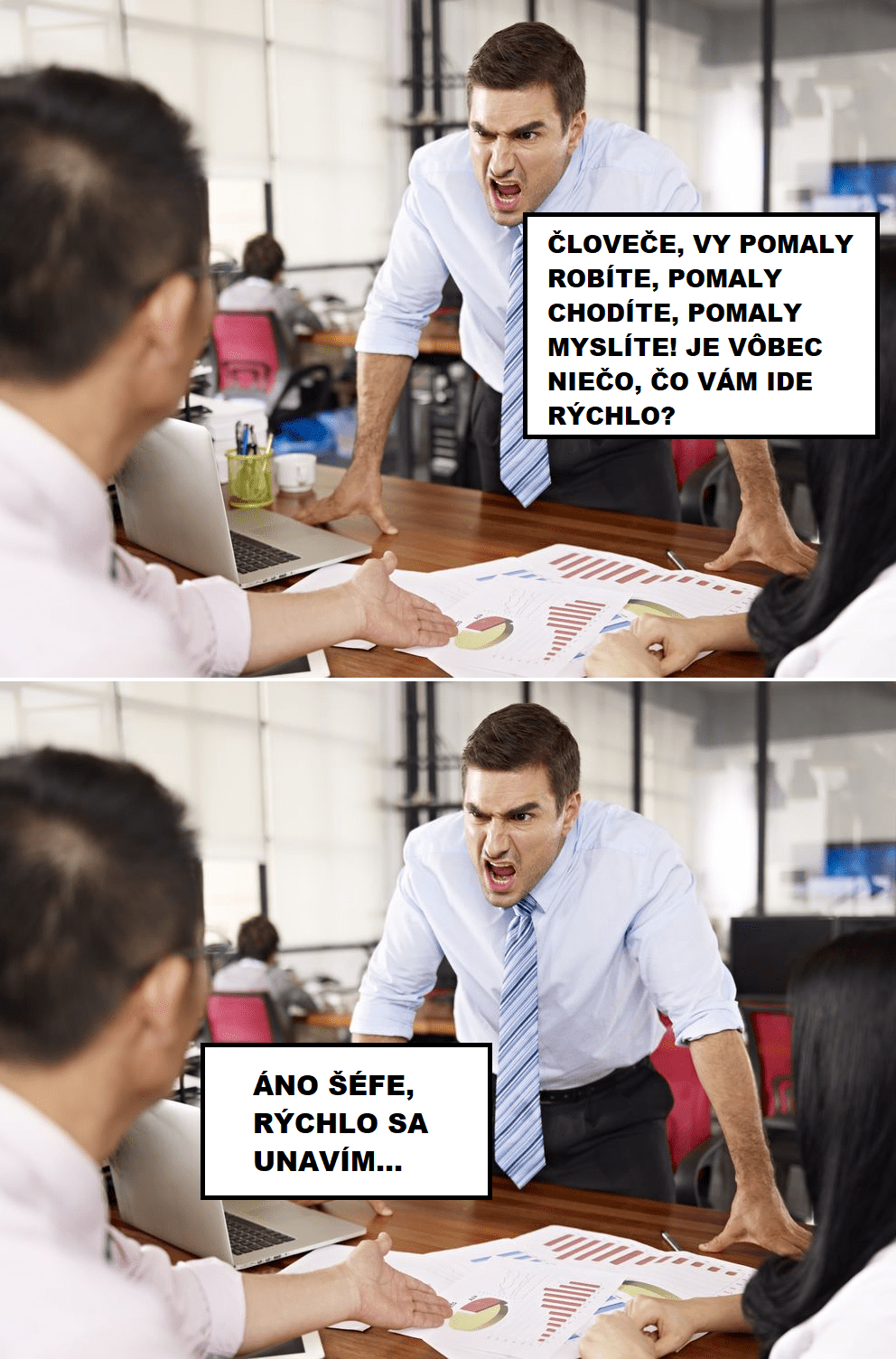 Debata so šéfom