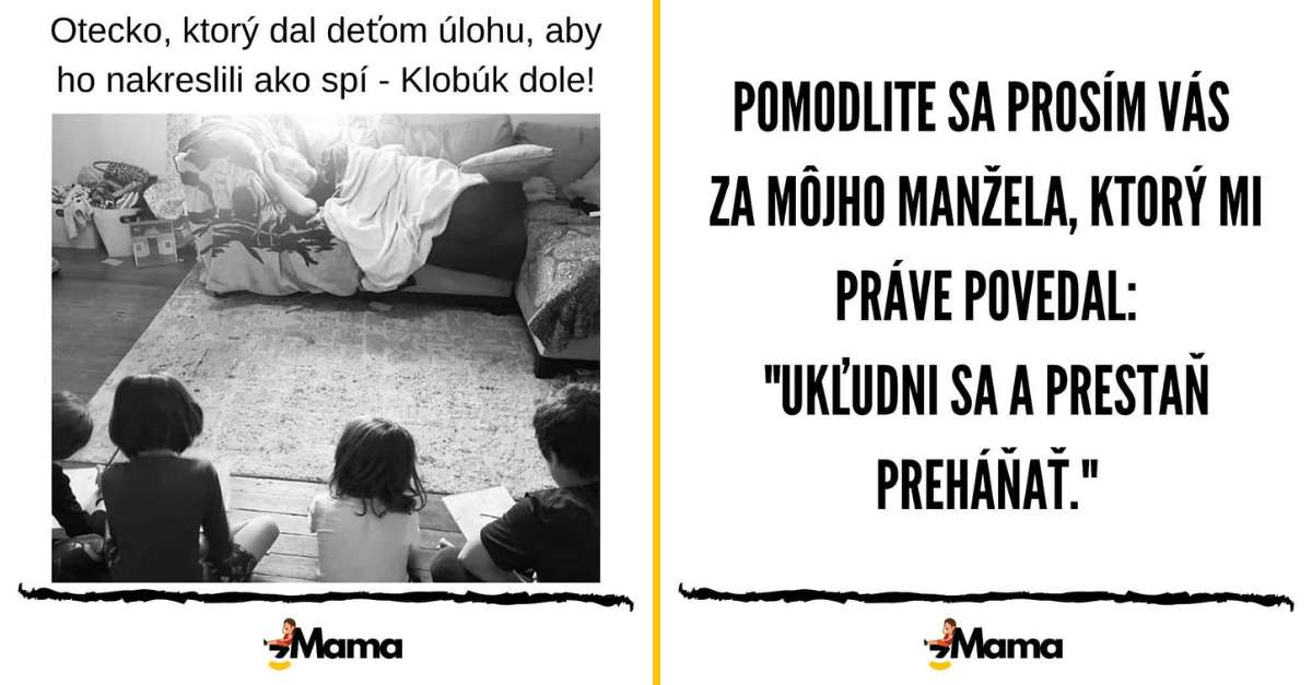 Trochu humoru (nie)len pre mamičky #21: ako sa niekedy hľadali deti alebo obľúbené činnosti mamičiek